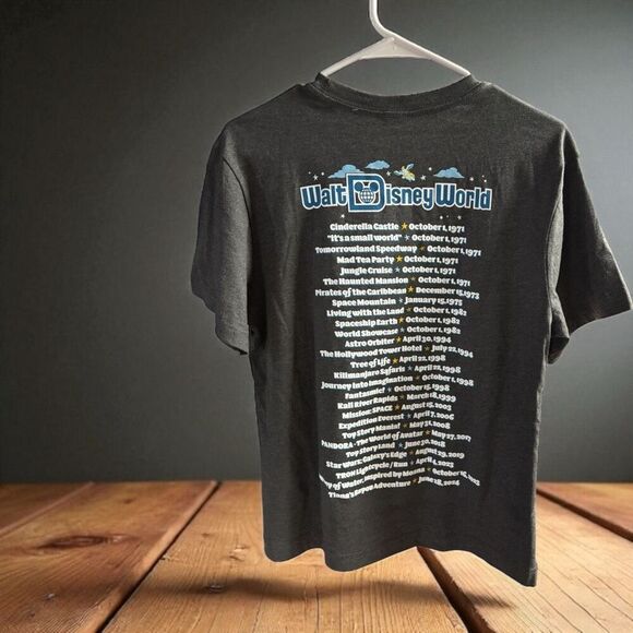 2024 Disney World Disney Parks WDW Icons Attractions Dated Shirt Reprint S NWT - Picture 5 of 5